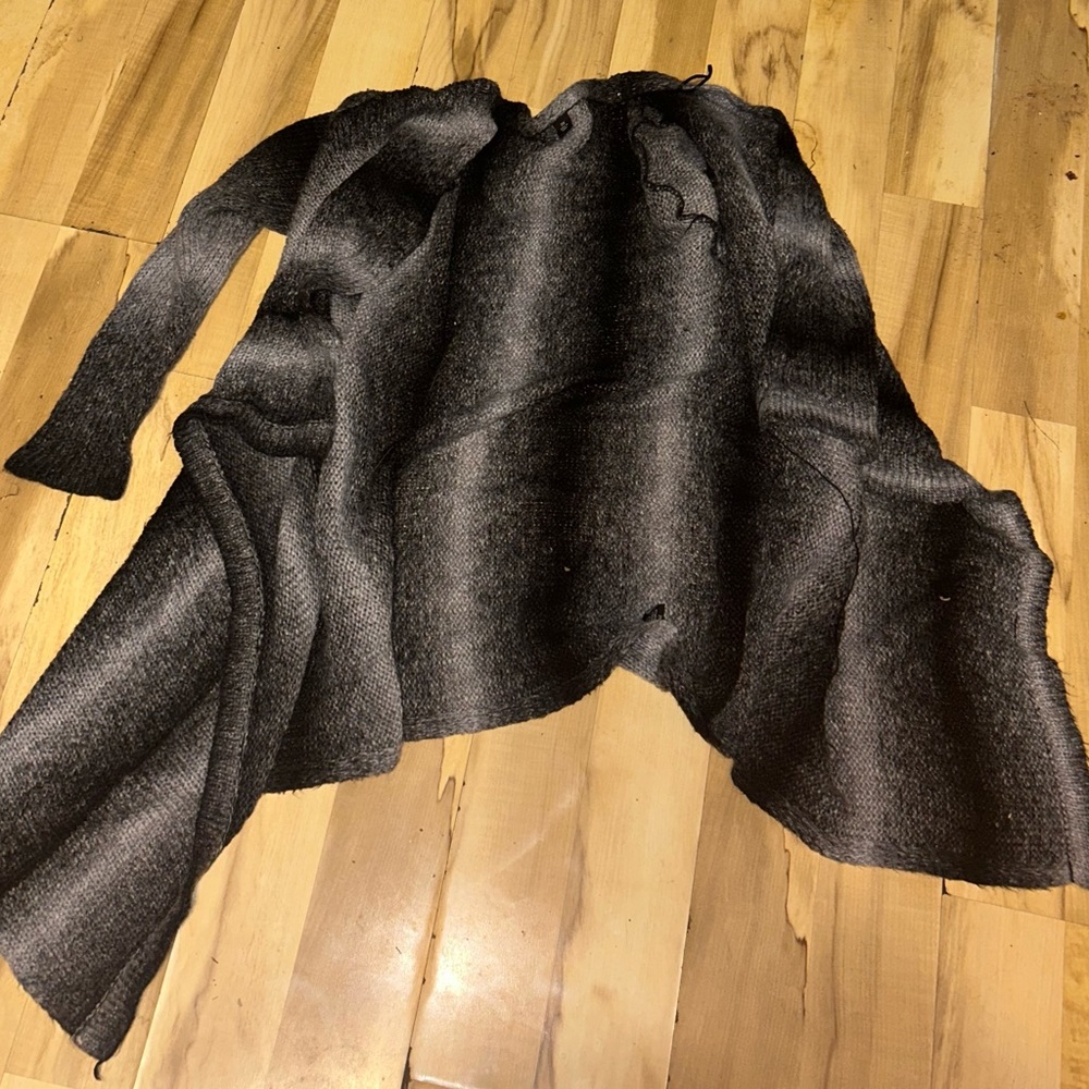 Super cute, striped cardigan, super fluffy and soft